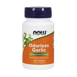 NOW Foods  Odorless Garlic, 100 softgels