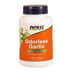 NOW Foods  Odorless Garlic, 250 softgels