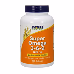 NOW Foods  Super Omega 3-6-9, 1200mg , 180 softgels