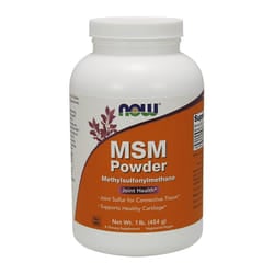 NOW Foods  MSM Methylsulphonylmethane, 454g (Powder)