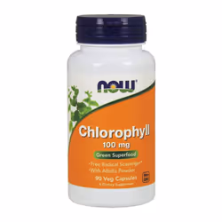 NOW Foods Chlorophyll, 100mg - 90 vcaps
