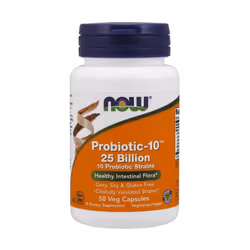 NOW Foods Probiotic-10 , 25 Billion - 50 vcaps