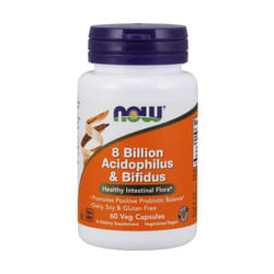 NOW Foods  8 Billion Acidophilus & Bifidus, 60 vcaps