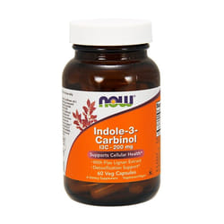 NOW Foods  Indole-3-Carbinol (I3C), 200mg  - 60 vcaps