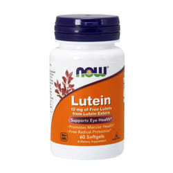 NOW Foods  Lutein, 10mg, 60 softgels