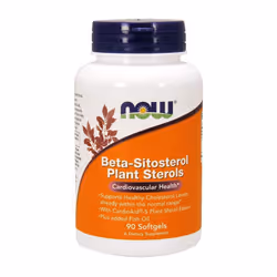 NOW Foods  Beta-Sitosterol Plant Sterols, 90 softgels
