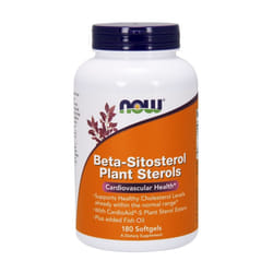 NOW Foods  Beta-Sitosterol Plant Sterols, 180 softgels