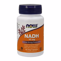 NOW Foods NADH, 10mg - 60 vcaps