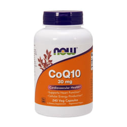 NOW Foods  CoQ10, 30mg , 240 vcaps
