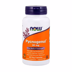 NOW Foods Pycnogenol with 300mg Bioflavonoids, 30mg , 60 vcaps