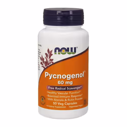 NOW Foods Pycnogenol, 60mg with Acerola & Rutin Powder - 50 vcaps