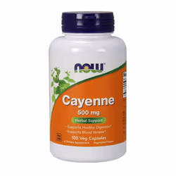 NOW Foods  Cayenne, 500mg, 100 vcaps