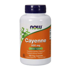NOW Foods  Cayenne, 500mg, 100 vcaps