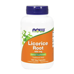 NOW Foods  Licorice Root, 450mg - 100 vcaps