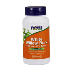 NOW Foods  White Willow Bark, 400mg  - 100 caps