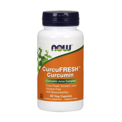 NOW Foods  CurcuFRESH Curcumin, 60 vcaps