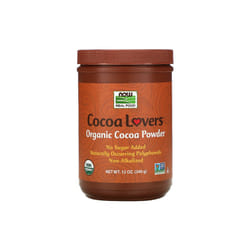 Now Foods, Real Food, Cocoa Lovers, Organic Cocoa Powder, 340g