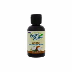 Now Foods, Better Stevia, Zero-Calorie Liquid Sweetener, Coconut, 2 fl oz (59 ml)