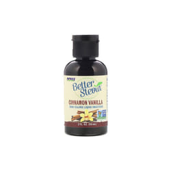 Now Foods, Better Stevia, Zero-Calorie Liquid Sweetener, Cinnamon Vanilla, 2 fl oz (60 ml)