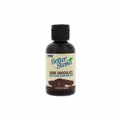 Now Foods, Better Stevia, Zero-Calorie Liquid Sweetener, Dark Chocolate, 2 fl oz (59 ml)