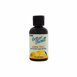 Now Foods, Better Stevia, Zero-Calorie Liquid Sweetener, Lemon Twist, 2 fl oz (59 ml)