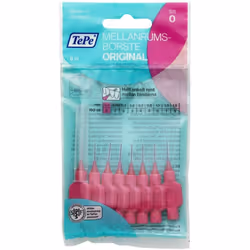 Tepe Interdental Brushes 8 Pack Brushes Pink - 0.4mm - 00626