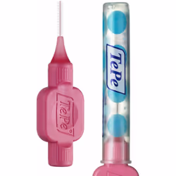 Tepe Interdental Brushes 8 Pack Brushes Pink - 0.4mm - 00626