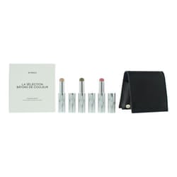 Byredo Dark Blue Set Of 3 + Leather Pouch: Solar Flare Flower Play Kumato Face Stick 9G