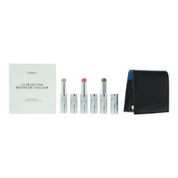 Byredo Blue Set Of 3 + Leather Pouch: Solar Flare Flower Play Kumato Face Stick 9G