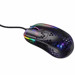 CHERRY XTRFY MZ1 Gaming Maus - schwarz - Maus - Optisc mouse Ambidextrous USB Type-A Optical 16000 DPI