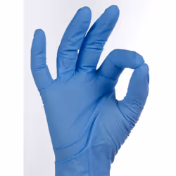 Ejendals TEGERA 84501 Disposable gloves Blue Nitril
