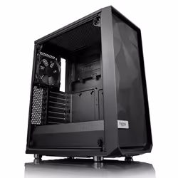 Fractal Design Meshify C – TG Midi Tower Black, Transparent