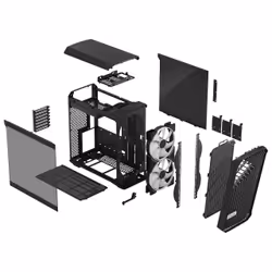 Fractal Design Torrent Compact Tower Black - Additional view 7