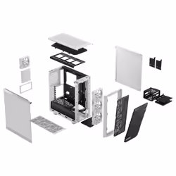 Fractal Design Meshify 2 Compact RGB White - Additional view 4