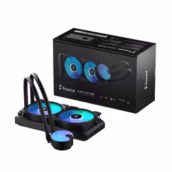 Fractal Design Lumen S24 v2 RGB Processor All-in-one liquid cooler 12 cm Black 1 pc(s) - Additional view 7
