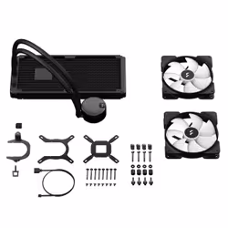 Fractal Design Lumen S28 v2 RGB Processor All-in-one liquid cooler 14 cm Black 1 pc(s) - Additional view 6