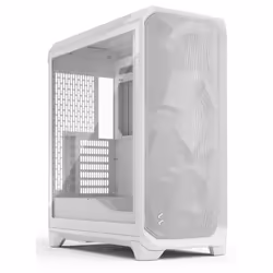 Fractal Design Meshify 3 White TG Clear Tint, PC, White, ATX, EATX, micro ATX, Mini-ITX, Steel, Tempered glass, Gaming, 17.3 ...