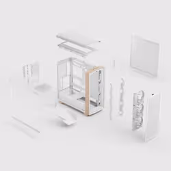 Fractal Design Summit Chalk White TG Clear Tint Midi Tower - Additional view 5