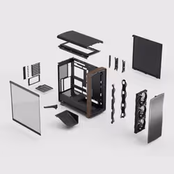 Fractal Design Summit Black TG Light Tint Midi Tower - Additional view 5