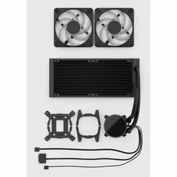 Fractal Design Radius 240 RGB Black Processor All-in-one liquid cooler 12 cm 1 pc(s) - Additional view 7