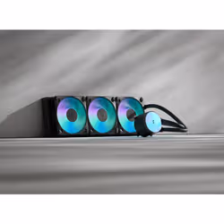 Fractal Design Radius 360 RGB Black Processor All-in-one liquid cooler 12 cm 1 pc(s) - Additional view 2