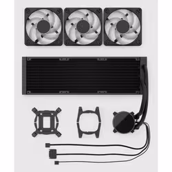 Fractal Design Radius 360 RGB Black Processor All-in-one liquid cooler 12 cm 1 pc(s) - Additional view 7