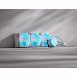 Fractal Design Radius 360 RGB White Processor All-in-one liquid cooler 12 cm 1 pc(s) - Additional view 2