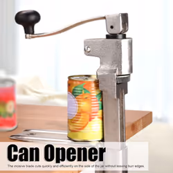 NEW-OPENED BOX Bench Can Opener 19In Commercial Heavy Duty Manual Catering Tin C