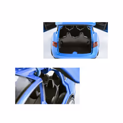 1:32 Tesla Model X 90D SUV Model Car Kids Gift Blue