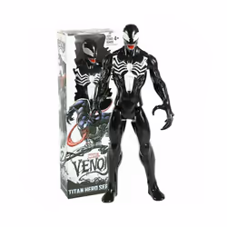 12" Marvel Avengers Red Venom Spider-Man Action Figure Model Play Toys Xmas Gift - Black