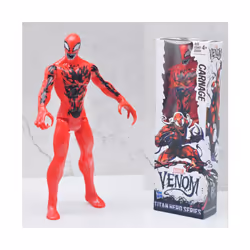 12" Marvel Avengers Red Venom Spider-Man Action Figure Model Play Toys Xmas Gift - Red