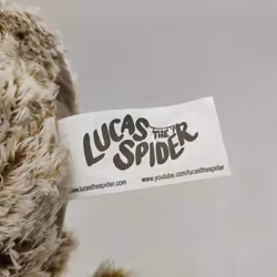 8" Lucas the Spider Plush Doll Stuffed Animal Toy Birthday Rare Gift