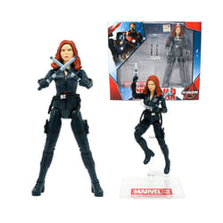 ZD Toys Marvel Avengers Black Widow 7'' PVC Action Figure Model Toy Gift Kids