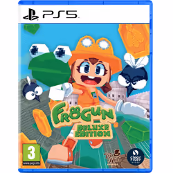 Clear River Games Frogun: Deluxe Edition, PlayStation 5, E10+ (Everyone 10+), Physical media